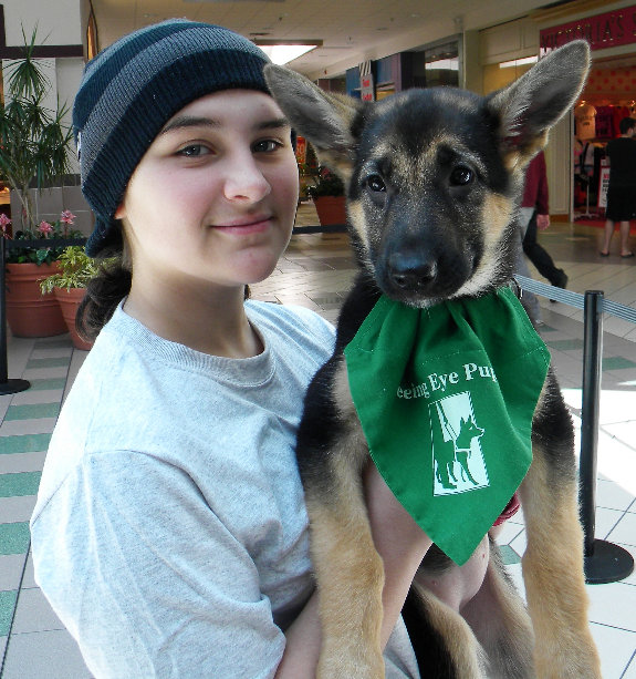 Ashley McKishen of Bridgeton and this puppy named “Kyndall” will be at the 4-H Dog Extravaganza on Saturday, April 2, 9:00 AM-3:00 PM at the Cumberland County Fairgrounds in Millville